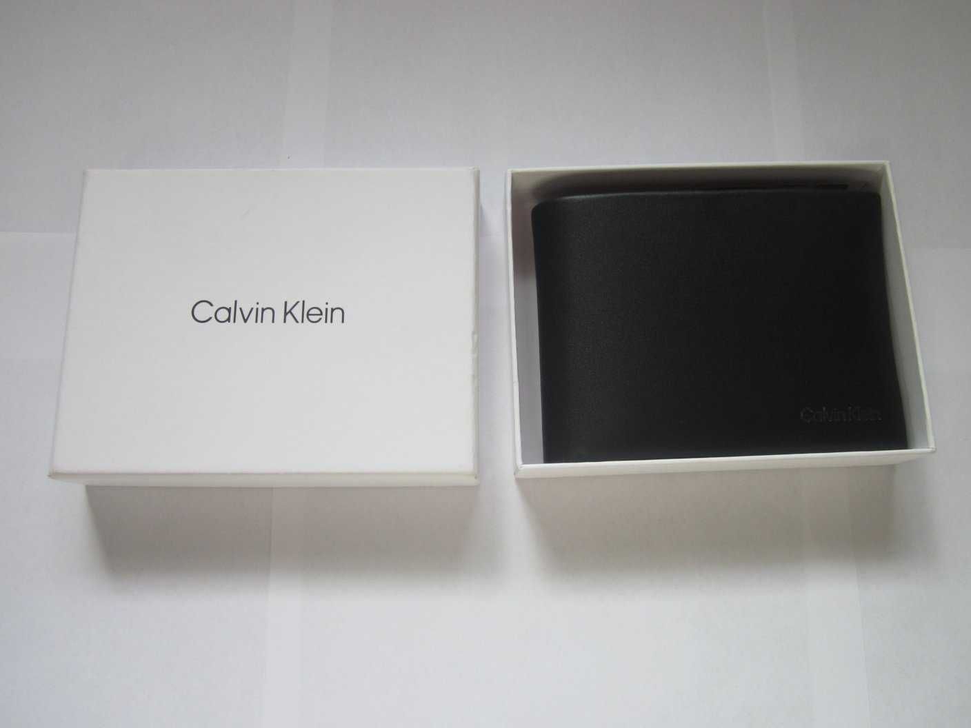 Portfel skórzany Calvin Klein RFID za 144zł z 359,99zł! 60% wyprzedaż!