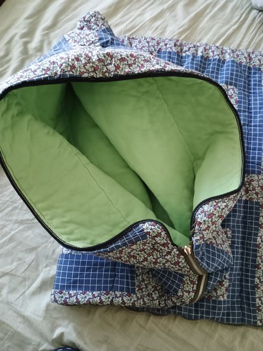 Двосторонній плед/ковдра/одіяло-спальний мішок