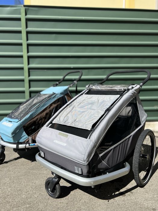 Croozer Kid Keeke 2 (2020) Reboque Bicicleta/Carrinho Criança c NOVO