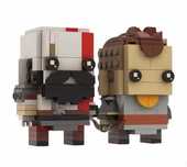 Brick Headz God of War klocki LEPIN
