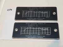 Zg30c 114 Tabliczki emblematy 4ohm 30W Tonsil Unitra