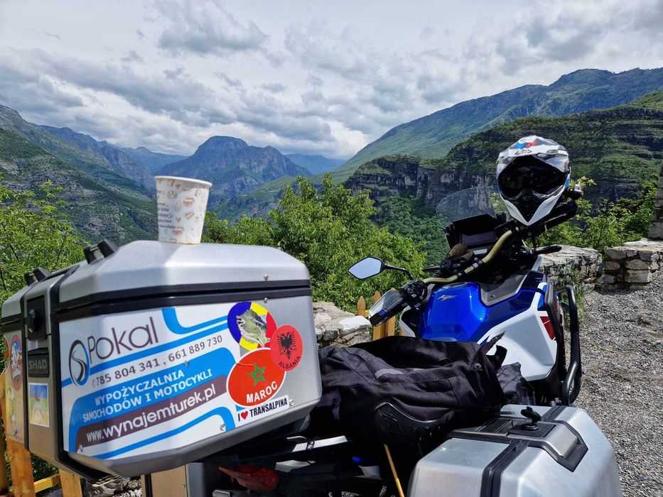 Wynajem motocykla turystycznego Africa CRF Africa Twin