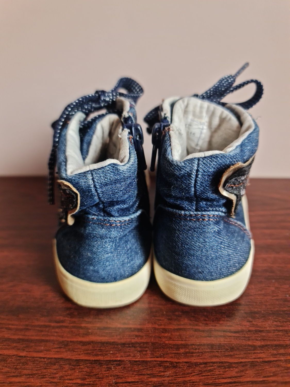 Buty trampki jeansowe wiosna lato jesień