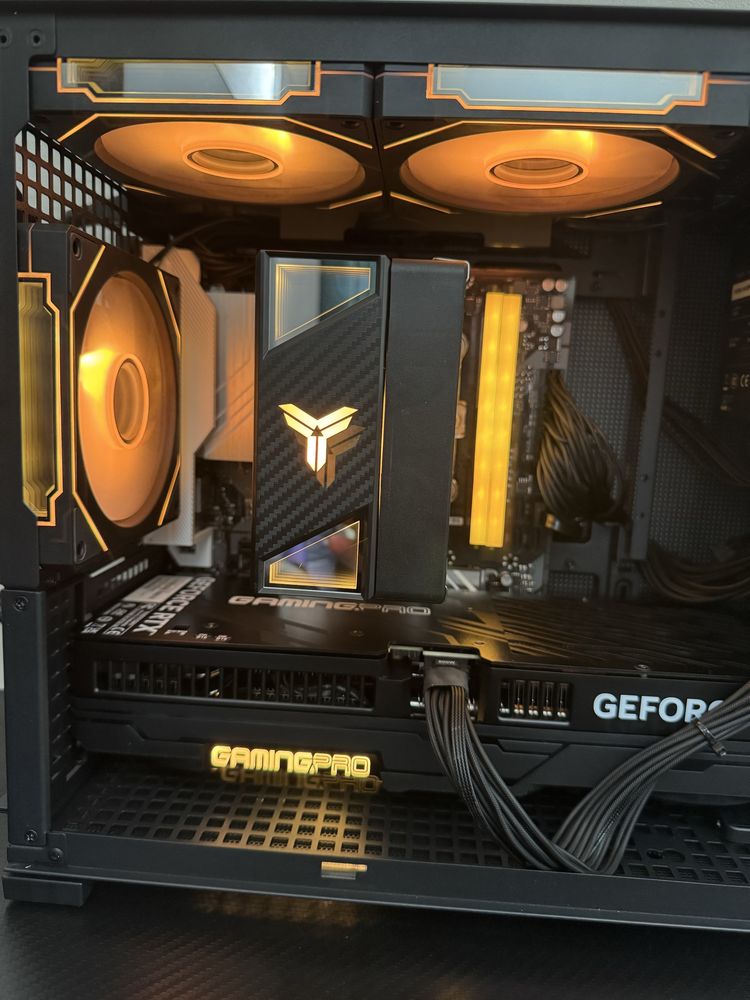 ПК Ryzen 8400F/B650M/32GB DDR5/RTX5070/1TB+240GB SSD/850W