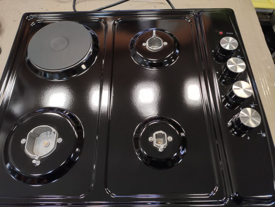 Поверхность газовая 3газ+1электро KUMTEL черная