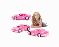 Auto wyścigowe dla Dziewczynki samochód wyścigówka Różowe 35cm Polesie