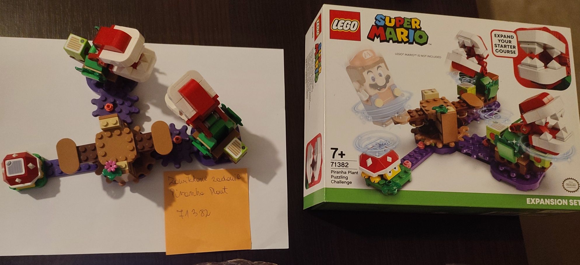 LEGO Super Mario 71382 Zawikłane zadanie Piranha Plant pirania
