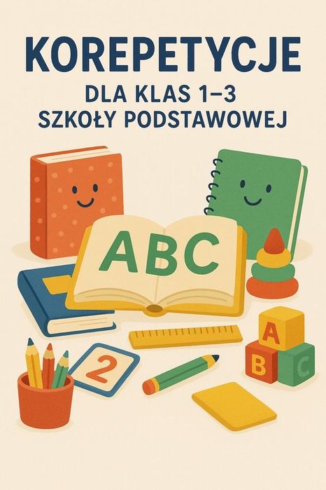 Pomoc w nauce: klasy 1-3 szkoła podstawowa