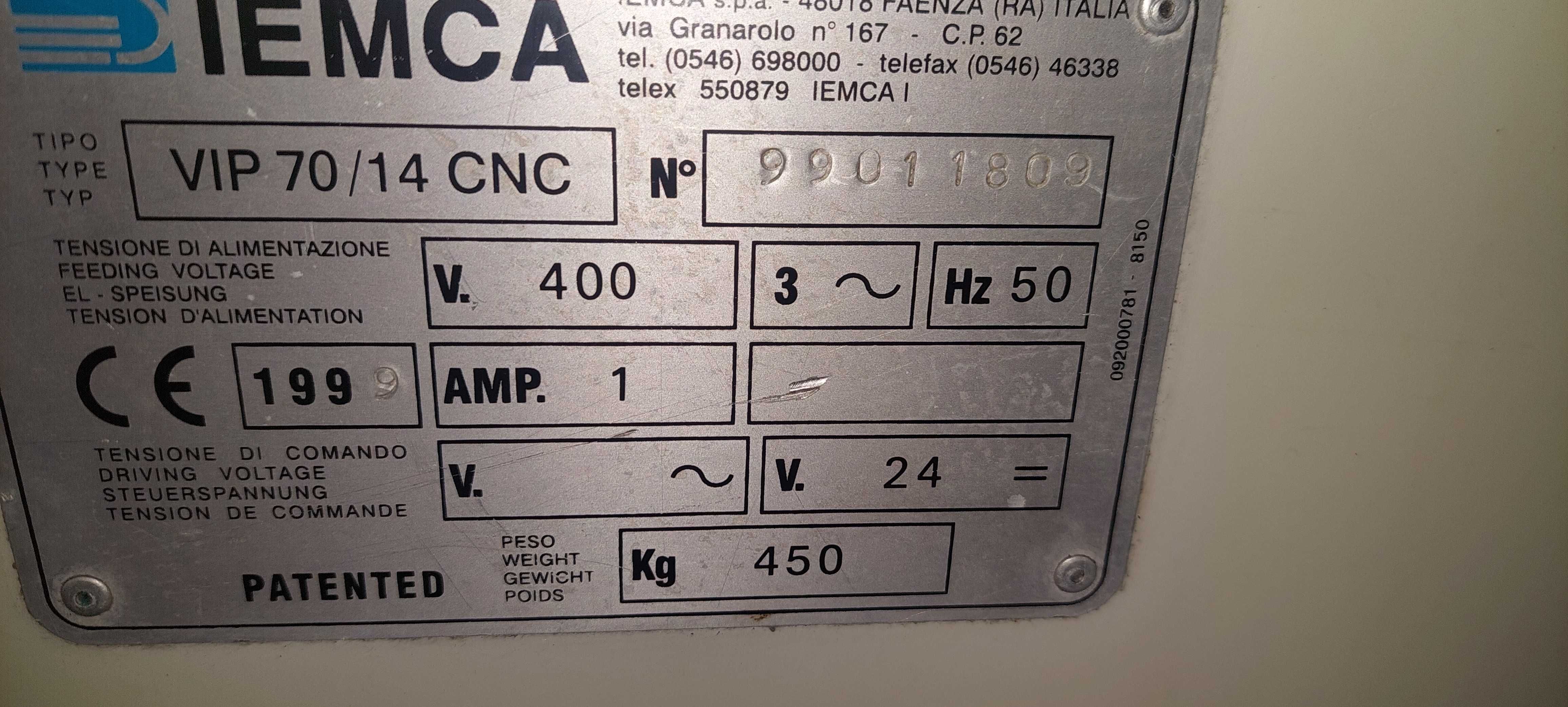 Podajnik pręta CNC IEMCA VIP 70 CNC