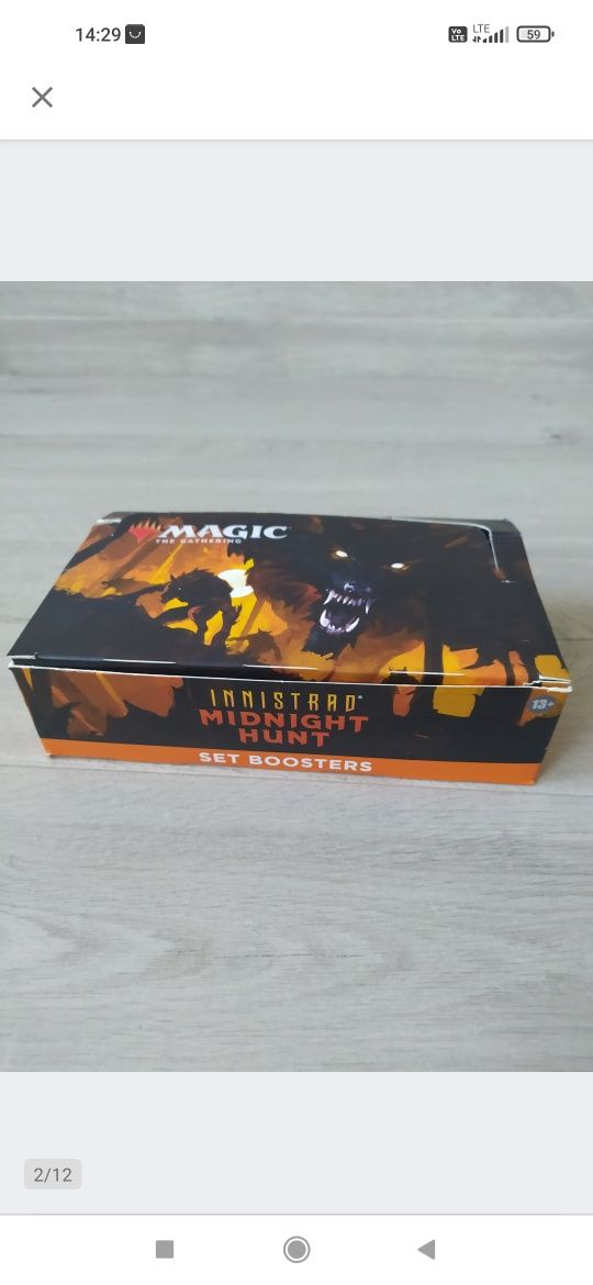 Magic The Gathering Innistrad Midnight Hunt SET EN

Po zwrocie.

UWAGA