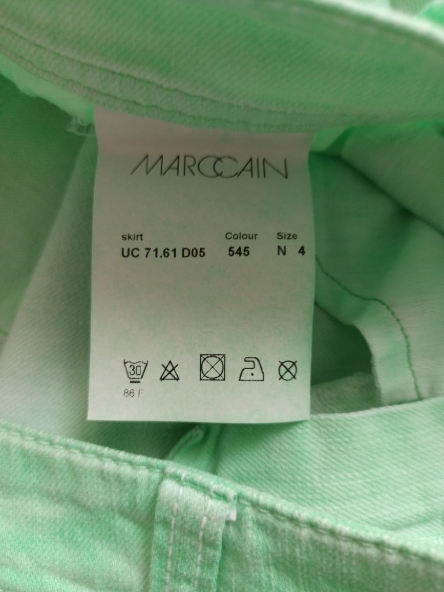 Marc Cain zielona spódnica ala jeans rozmiar N4 L