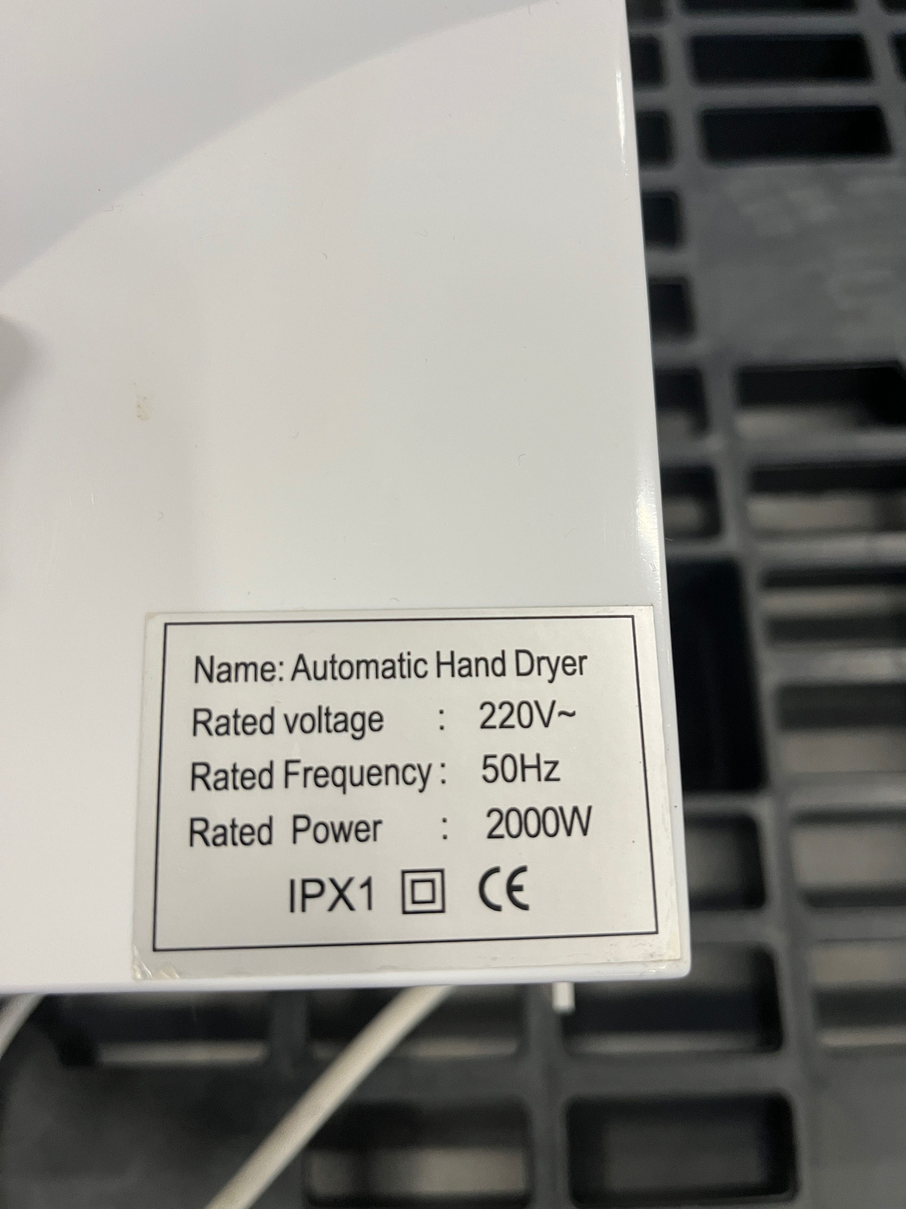 2x Automatyczna suszarka do rąk Impeco