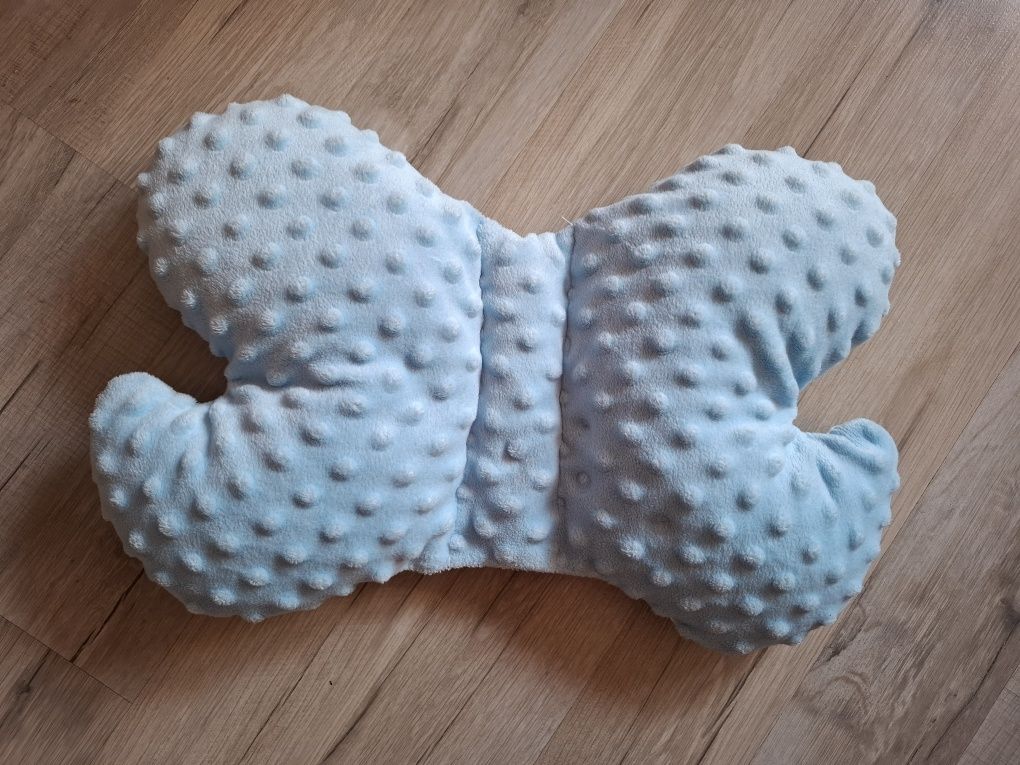 Poduszka motylek minky dla niemowlaka