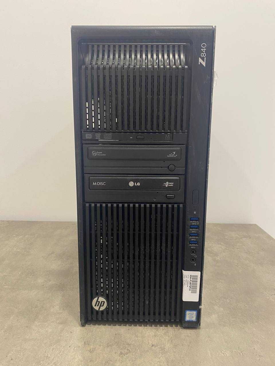 HP Z840 Workstation ( 2х Xeon E5-2699v4 256GB DDR4 Р4000 500GB NVME )