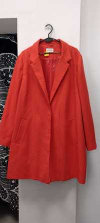 Płaszcz czerwony damski George r. 52