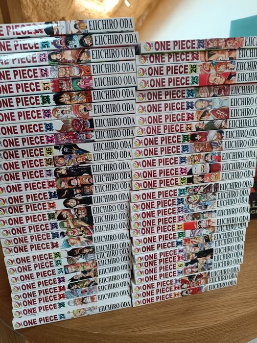 Manga One Piece 1-53,56,57