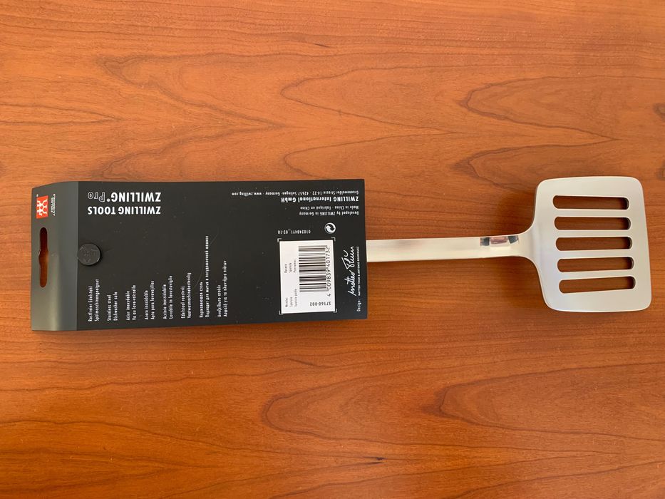 Novo INOX Espátula / Escumadeira  ZWILLING PRO (utensílio cozinha)