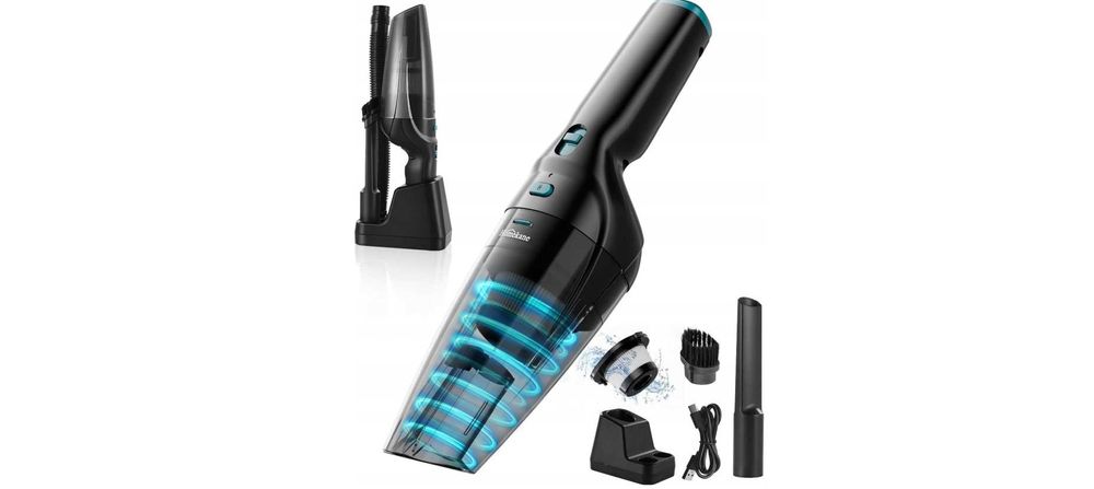 Akumulatorowy Odkurzacz ręczny bezworkowy Homekane GV08 czarny