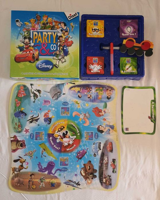 Jogo Party & Co para crianças.