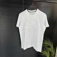 Lacoste белая мужская футболка, брендовая женская унисекс оригинал