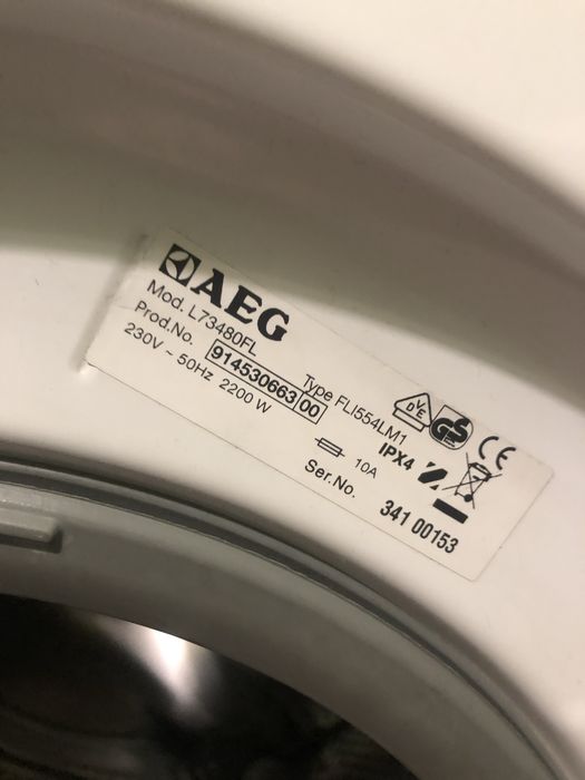Пральна машина АЕГ