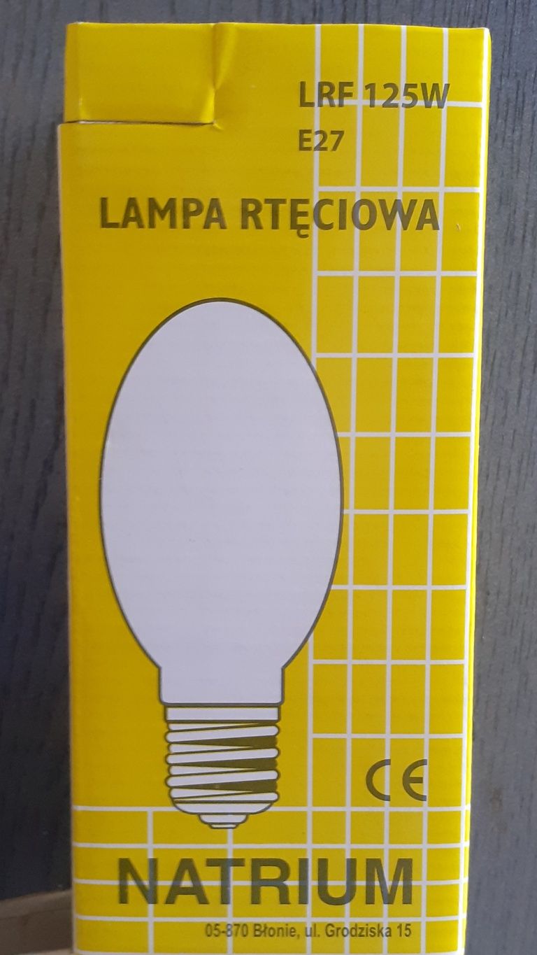 Лампа ДРЛ ртутная 125 Вт