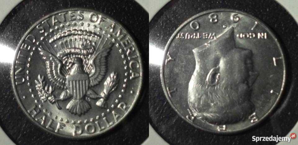 USA - Half dollar 1979, 1980, 1981 - piękne mennicze !