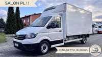 Volkswagen CRAFTER MROŹNIA 8EP / THERMOKING 230V / SALON POLSKA / BEZWYPADKOWY / FV 23%  REJESTRATOR TEMPERATURY / 230V / Ruchoma ściana / Pierwszy właściciel