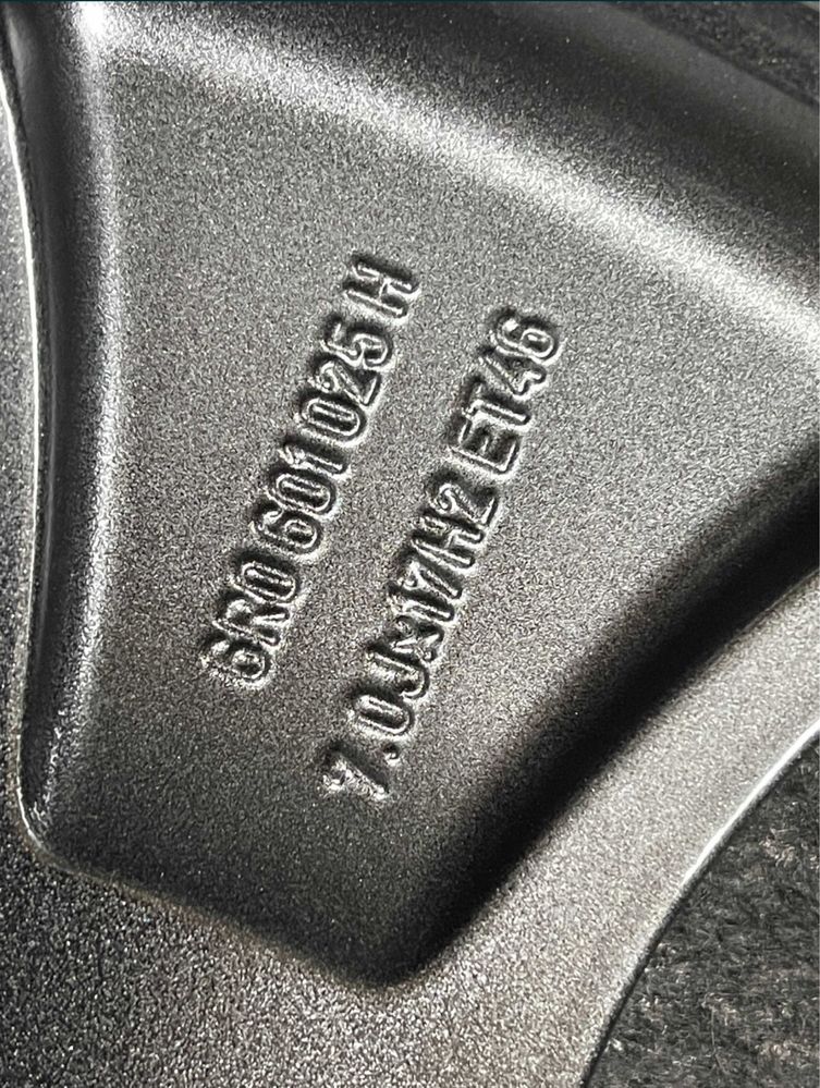 Диски R17 5/100 VW GTI Golf 4 Bora Skoda Rapid Fabia Scala Toyota Audi