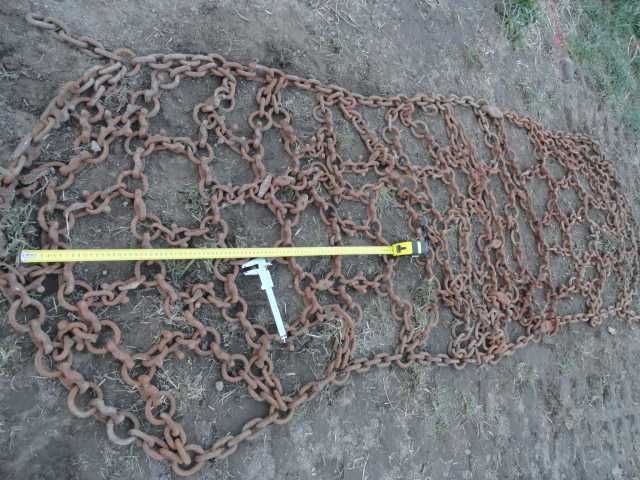 Łańcuchy kolczatka gesta na kola do ladowarki harwestera traktora
