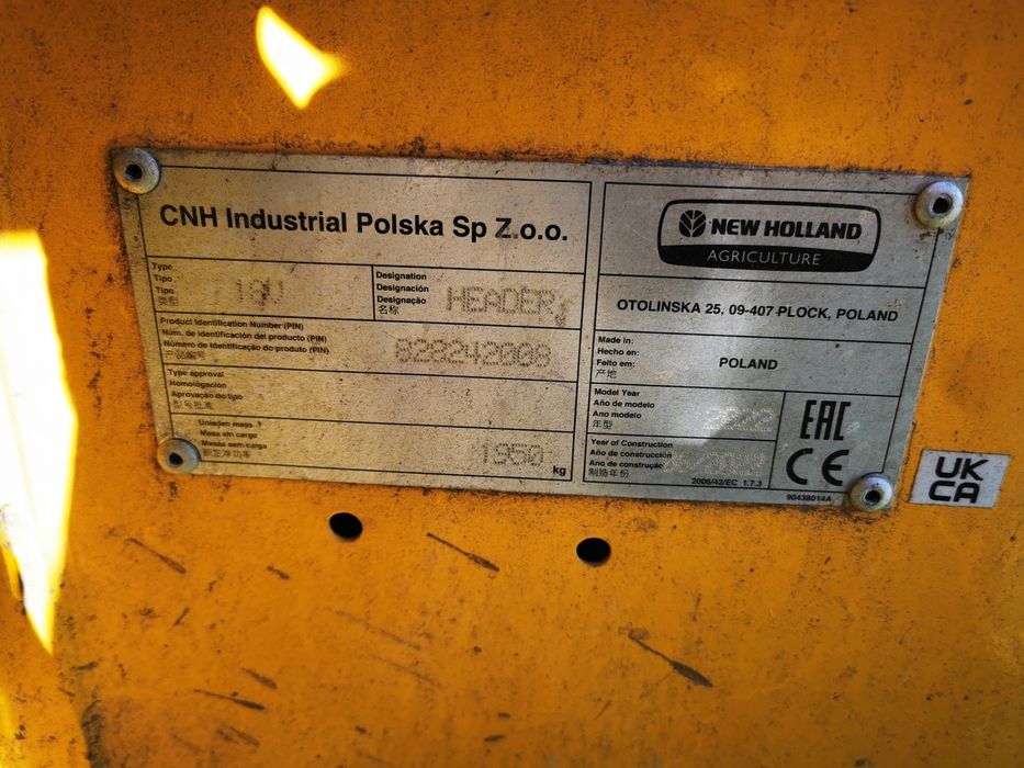Kombajn Zbożowe NEW HOLLAND CX.5.80' 2023R