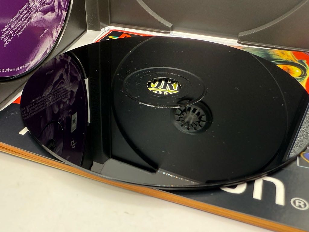 Oddworld Abe's Exodus 3xA Ps1 nr 9411