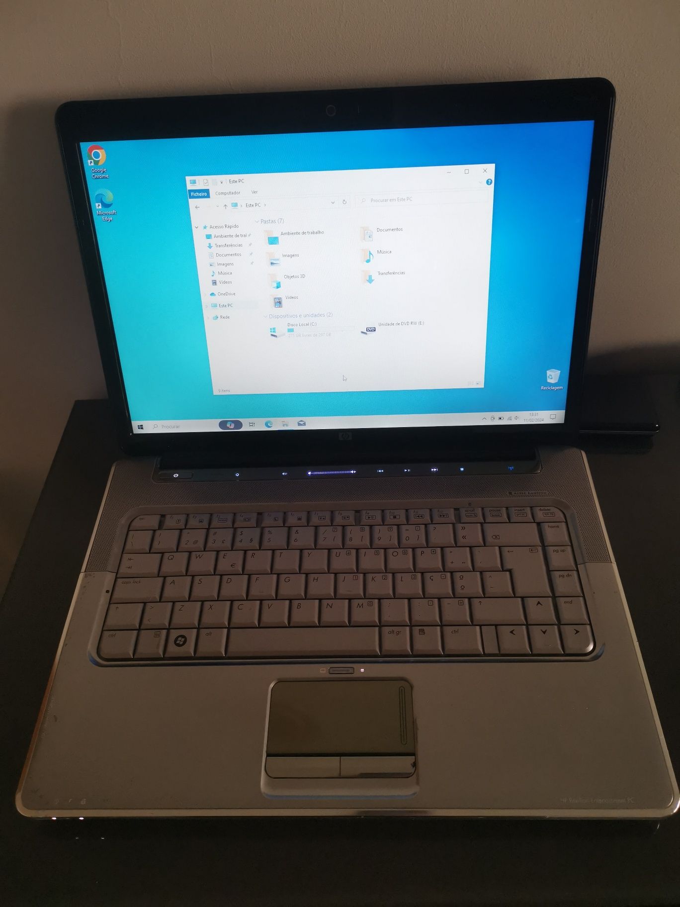 Hp dv5 dual core 2.8ghz ram 4gb disco 320gb