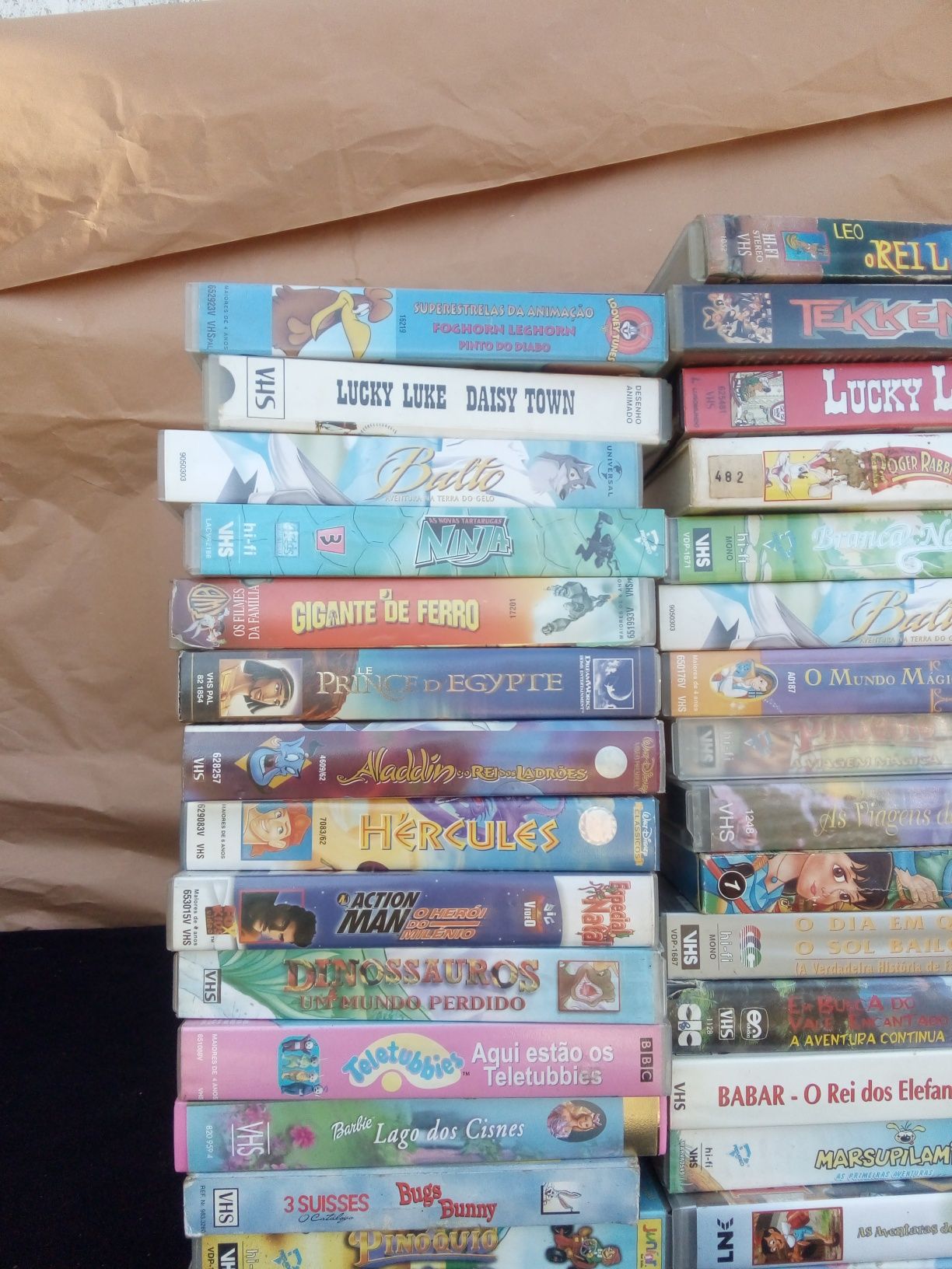 VHS para crianças