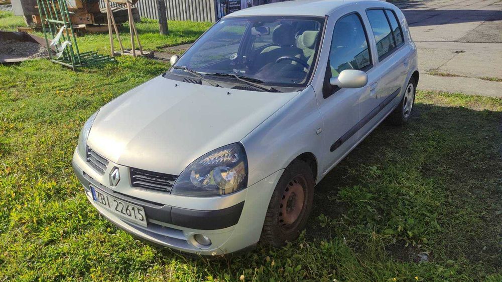 Renault Clio II 2004r. LPG 1.2 NIESPRAWNY