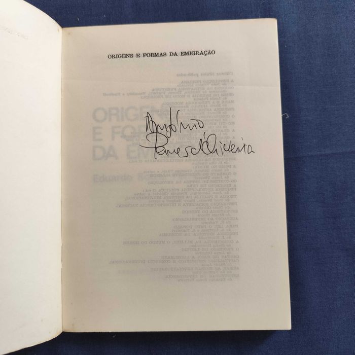 Eduardo Sousa Ferreira - Origens e formas de Emigração