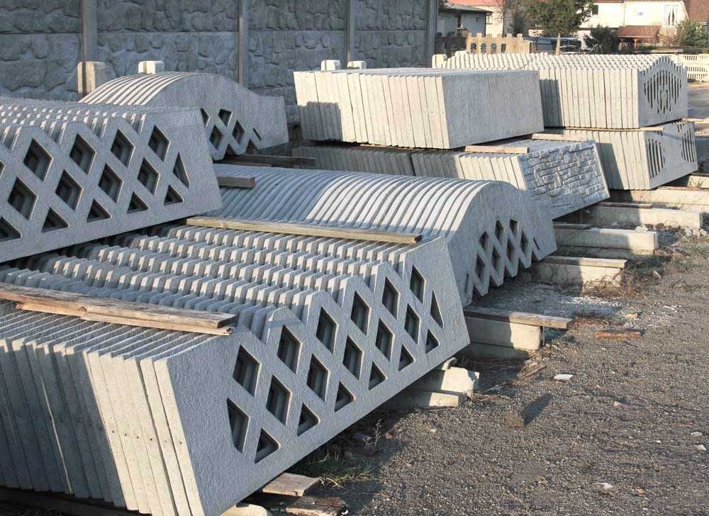Ogrodzenia betonowe, Słupki betonowe , wiaty, garaże. Producent