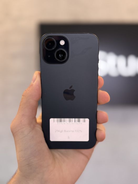 RATY 0% iPhone 15 256GB BATERIA 100% GWARANCJA 12 miesiecy!!!