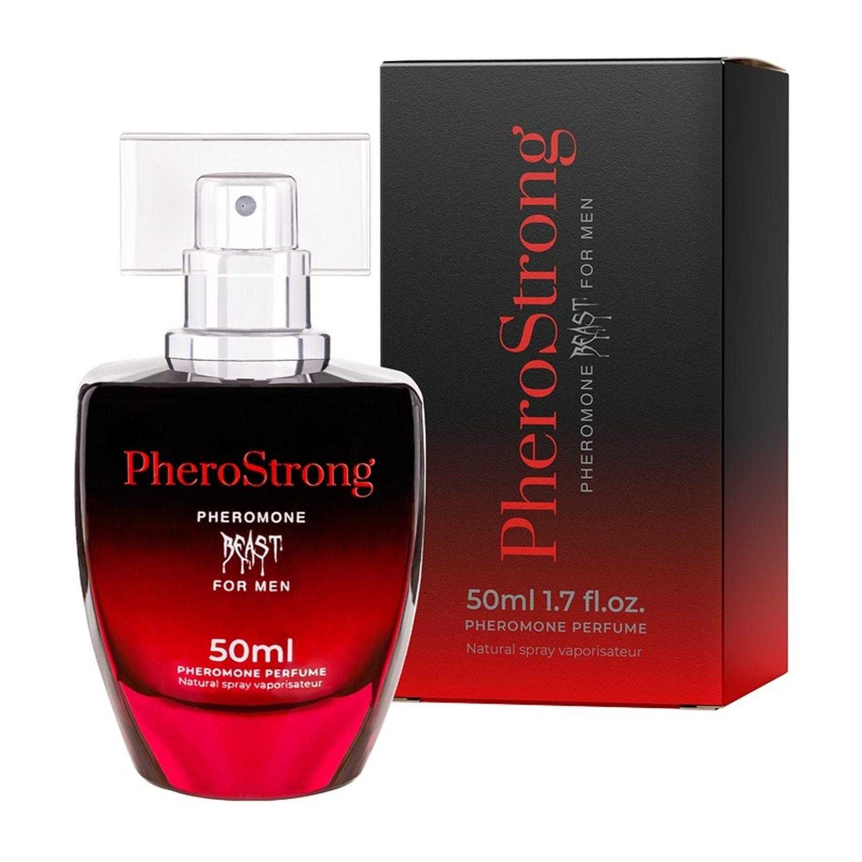 Perfumy Z Feromonami Dla Mężczyzn Pherostrong Beast For Men 50ml