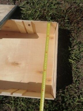 Skrzynie drewniane z raczka