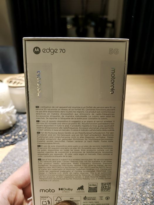 Motorola Edge 70 12/512 GB. Nowa. Gwarancja