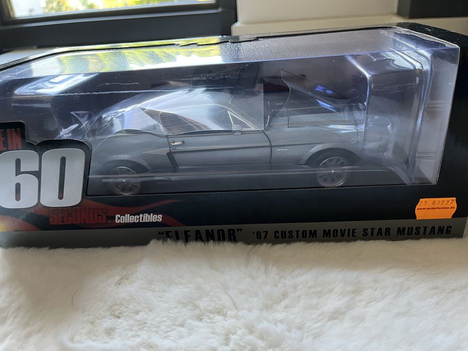 Ford Mustang Eleanor Gt 500 Greenlight  1 18  nowy