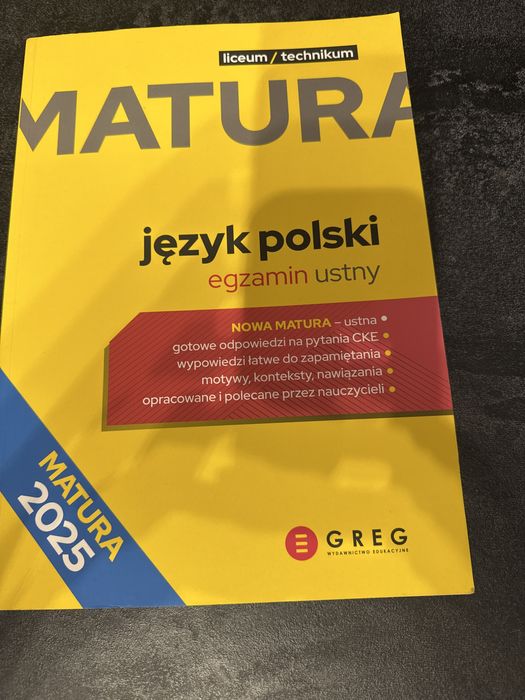 Matura Jezyk Polski Greg