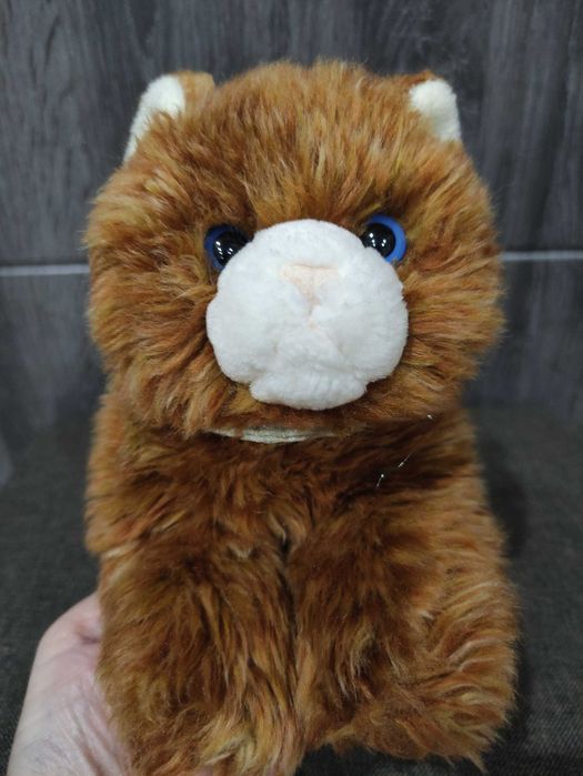 Классный винтажный рыжий кот котик, котенок, кошеня, киця 29 см Aurora