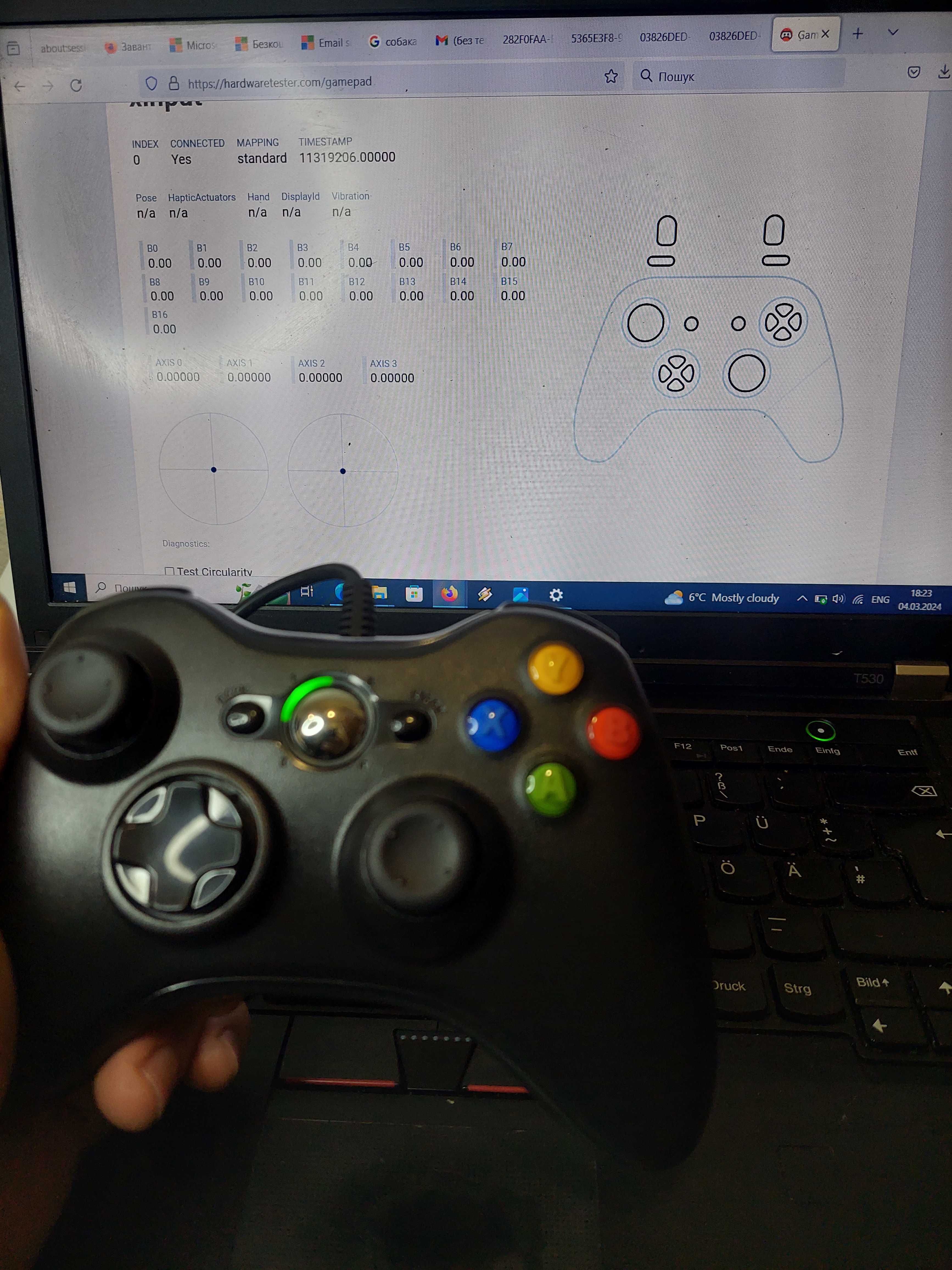 Xbox 360 провідний контролер в ідеальному стані