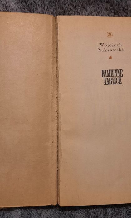 Kamienne tablice- Wojciech Żukrowski książki zestaw tom 1 tom 2