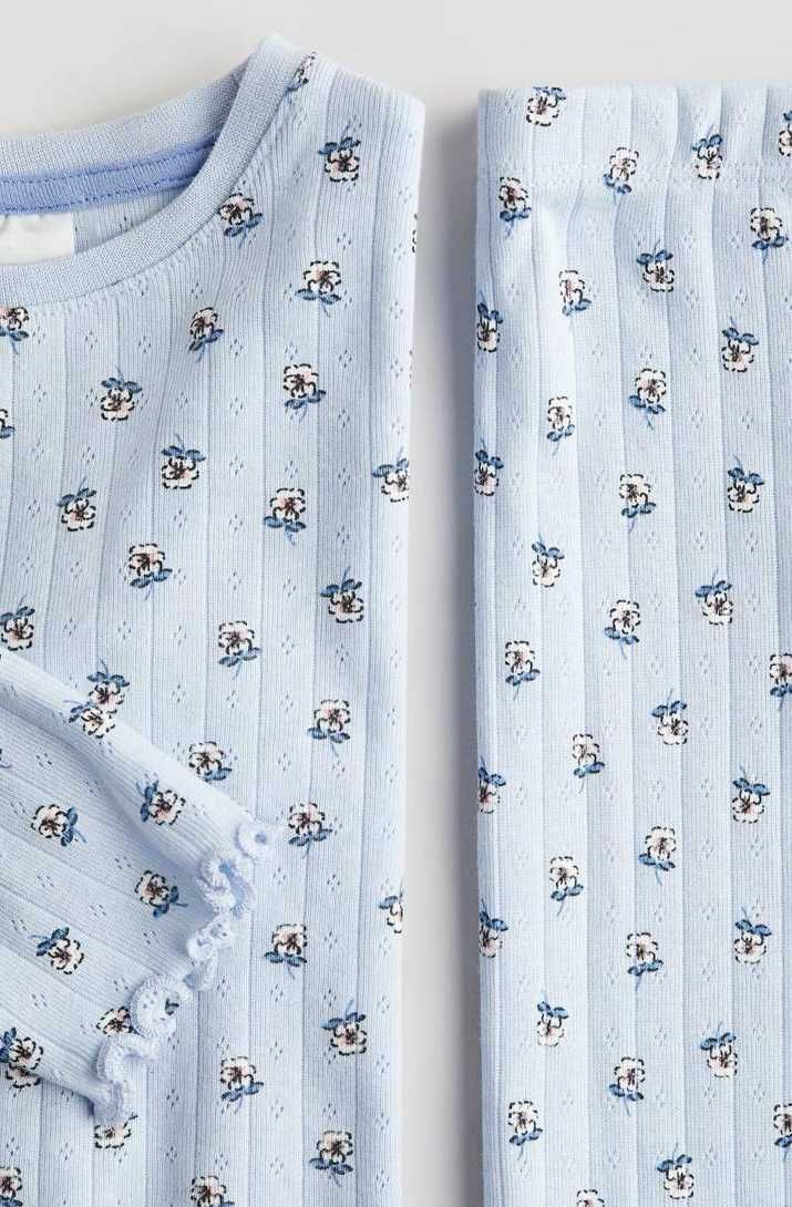 Трикотажні піжами в асортименті  від h&m від 1 до 10 років
