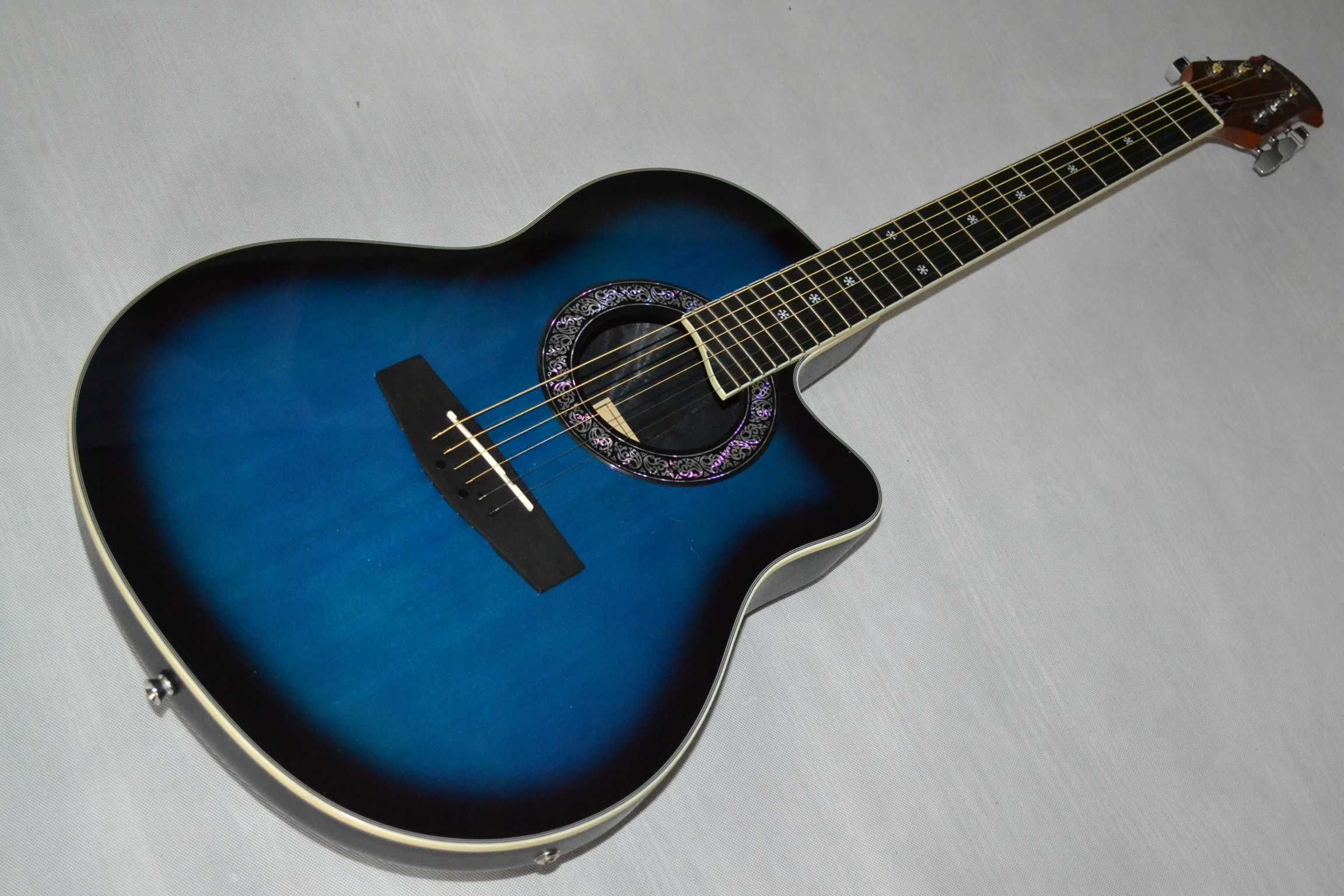Harley Benton HBO-600 TB nowa gitara elektroakustyczna - ustawiony!