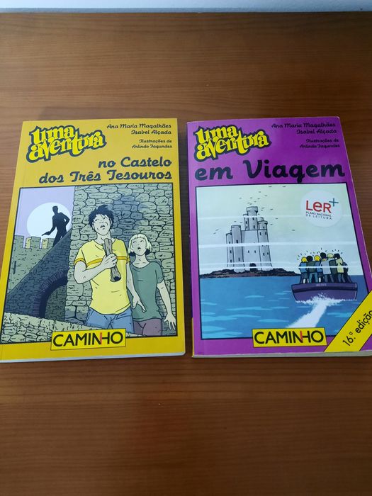 Conjunto de 2 Livros "Uma aventura"
