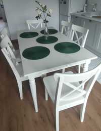 Stół z 6 krzesłami, Ikea